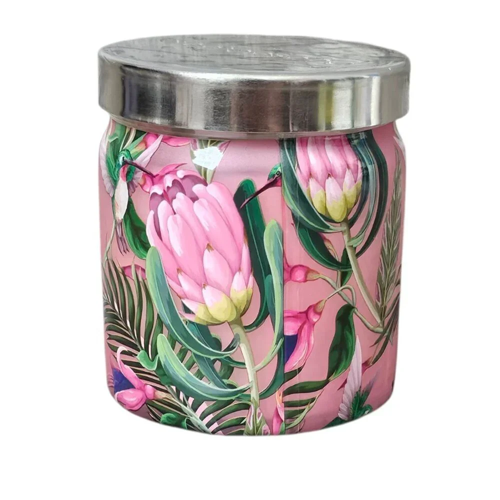 GooseCreek Lush Getaway Soy Wax Essential Oils Jar Candle NEW